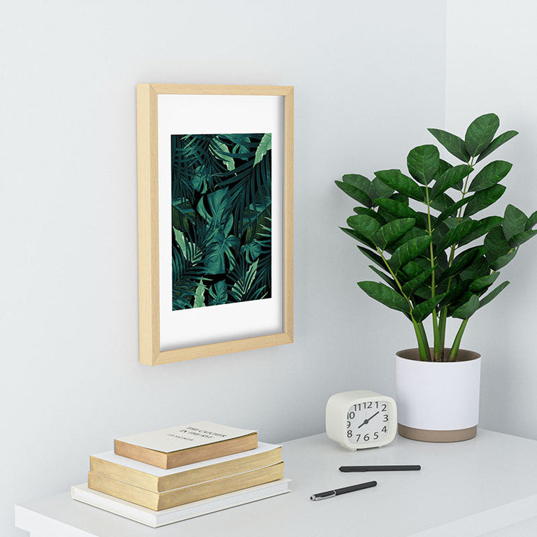 Tropical Jungle Night 1 Recessed Framing Rectangle