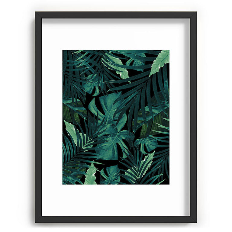 Tropical Jungle Night 1 Recessed Framing Rectangle