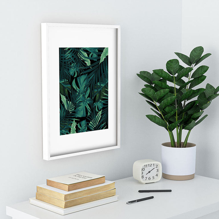 Tropical Jungle Night 1 Recessed Framing Rectangle