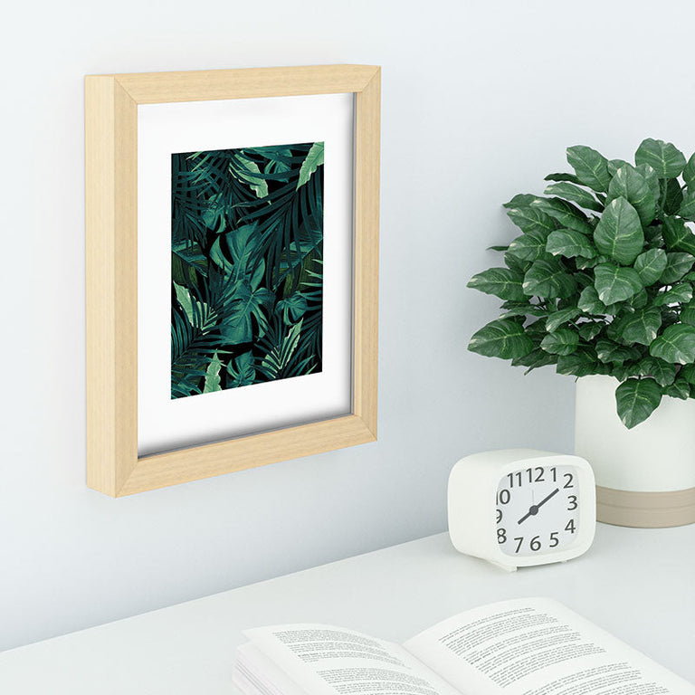 Tropical Jungle Night 1 Recessed Framing Rectangle