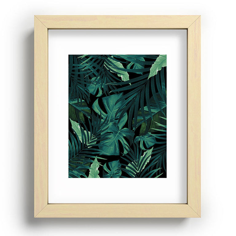 Tropical Jungle Night 1 Recessed Framing Rectangle