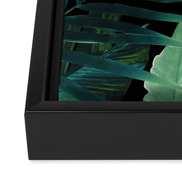Tropical Jungle Night 1 Art Canvas