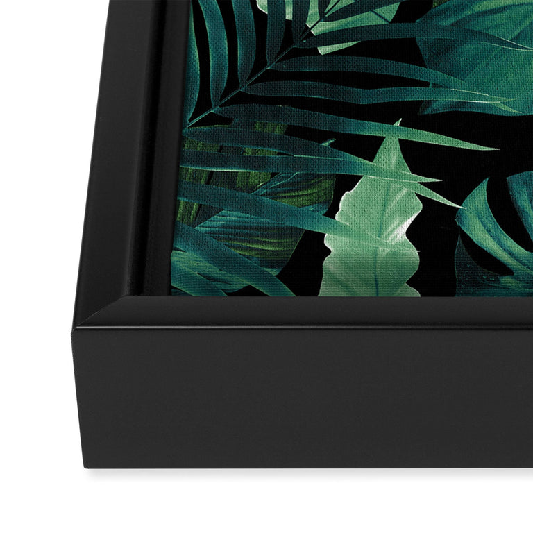 Tropical Jungle Night 1 Art Canvas