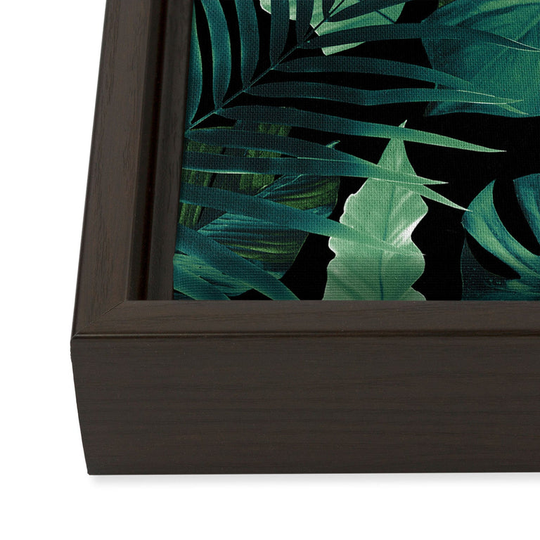 Tropical Jungle Night 1 Art Canvas