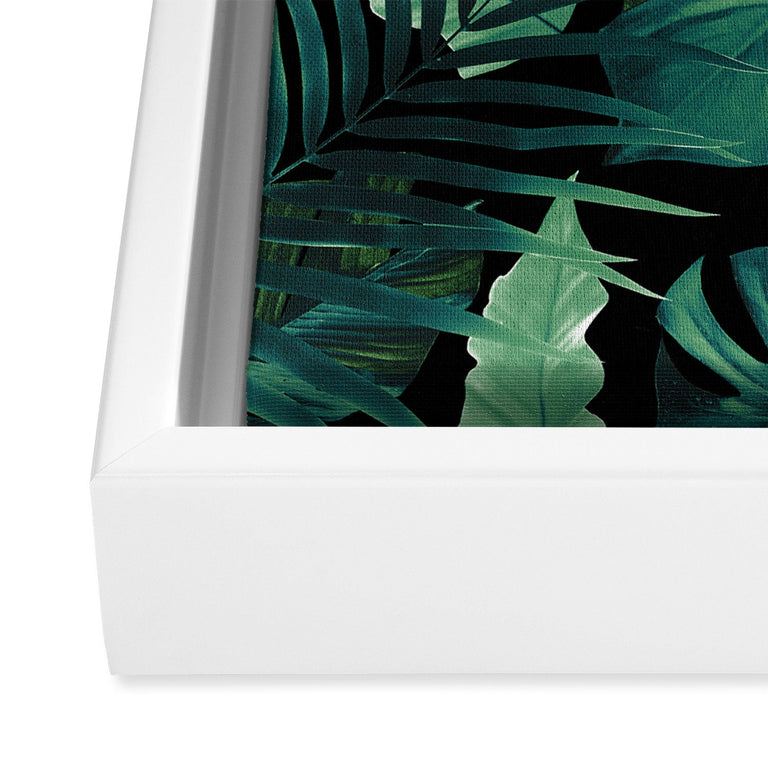 Tropical Jungle Night 1 Art Canvas
