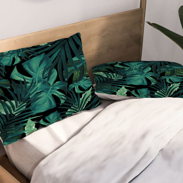 TROPICAL JUNGLE NIGHT 1 PILLOW SHAMS