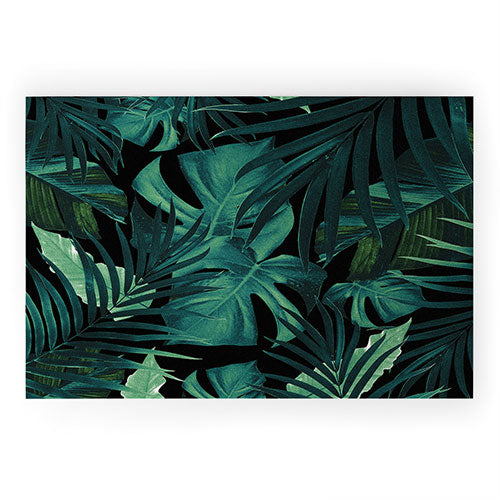 Tropical Jungle Night 1 Welcome Mat