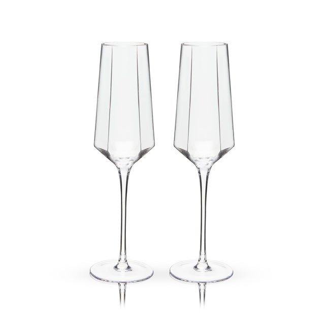 SENECA STEMMED CHAMPAGNE FLUTE