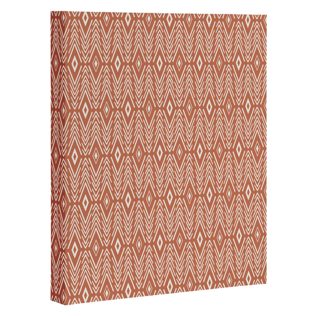 Bohemian Diamonds Clay Art Canvas