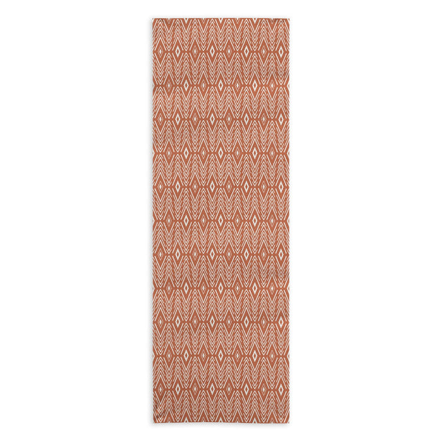Bohemian Diamonds Clay Yoga Towel