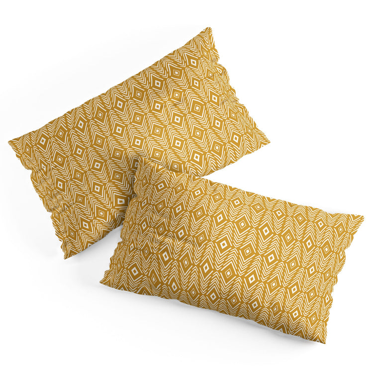 BOHEMIAN DIAMONDS HONEY PILLOW SHAMS