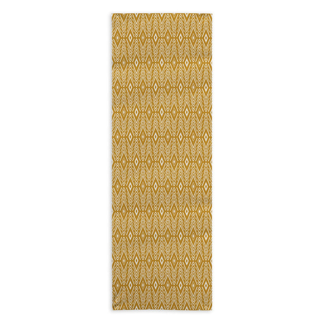 Bohemian Diamonds Honey Yoga Towel