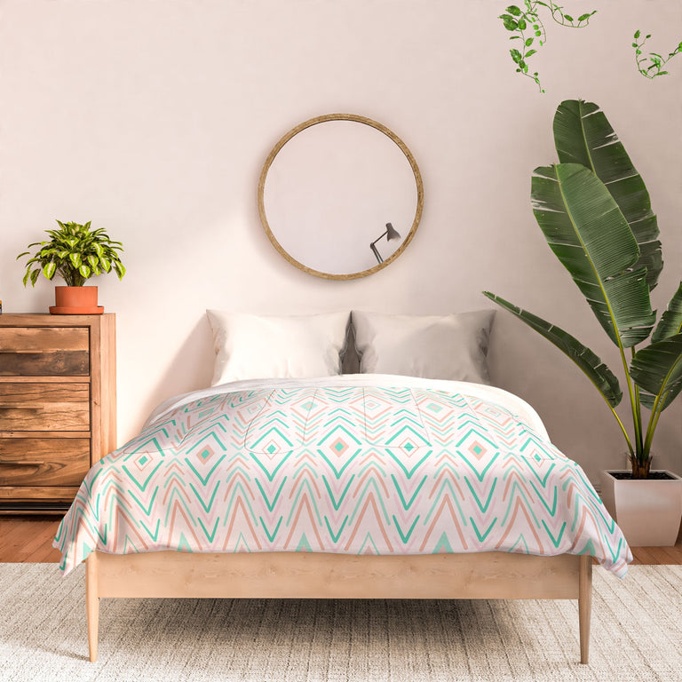 BOHEMIAN DIAMONDS MINT DUVET / COMFORTER