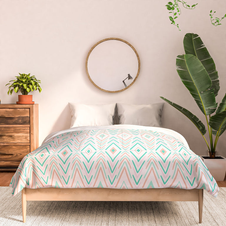 BOHEMIAN DIAMONDS MINT DUVET / COMFORTER
