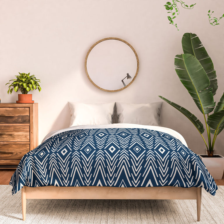 BOHEMIAN DIAMONDS NAVY DUVET / COMFORTER