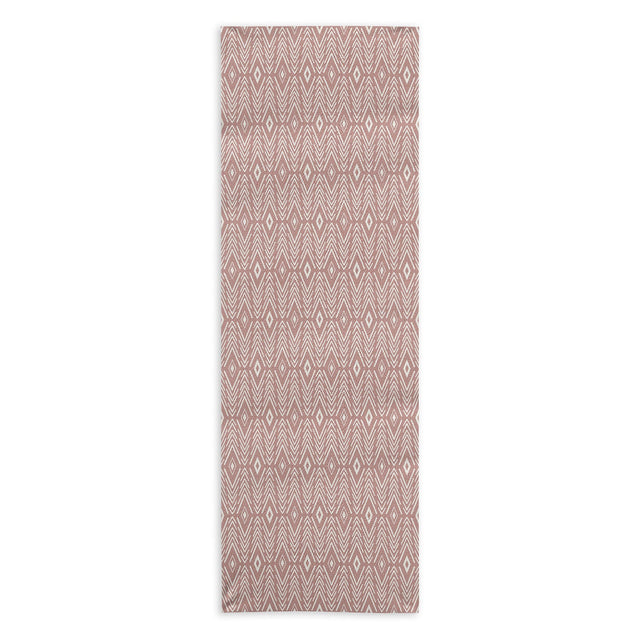 Bohemian Diamonds Peach Yoga Towel