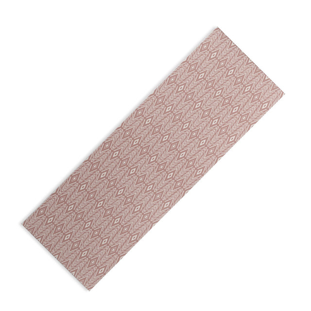 Bohemian Diamonds Peach Yoga Mat