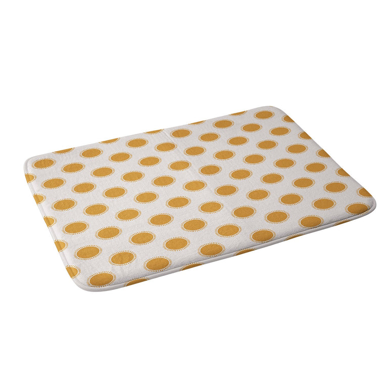 AVENIE SUMMER DESERT SUN MEMORY FOAM BATH MAT