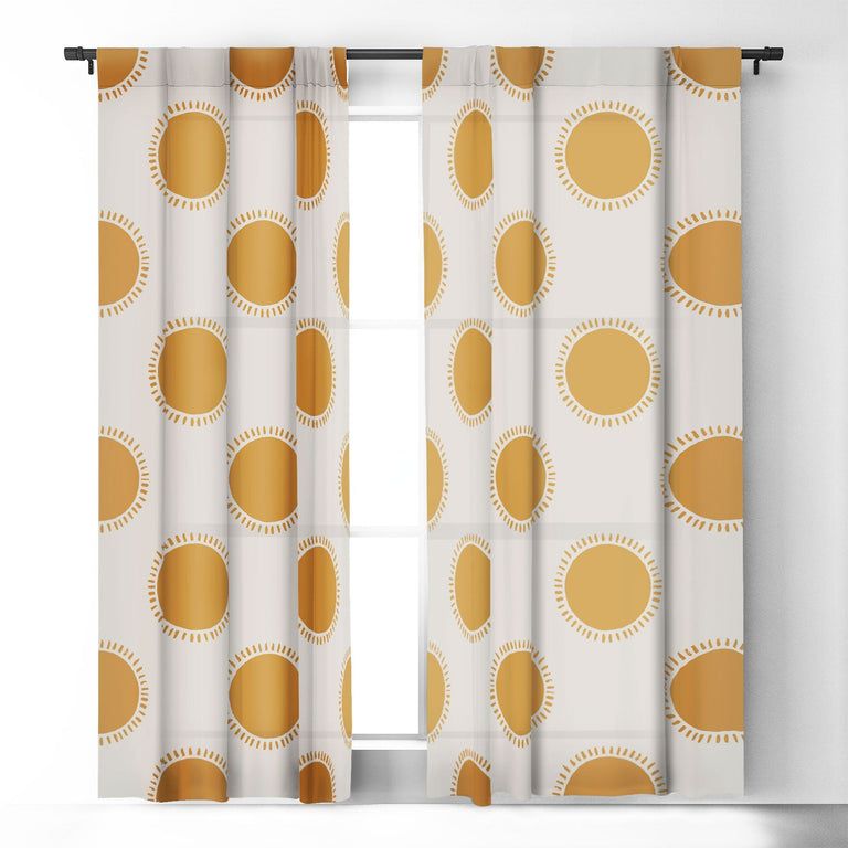 SUMMER DESERT SUN BLACKOUT WINDOW CURTAIN