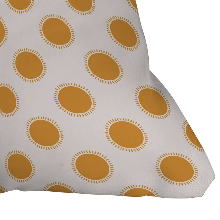 SUMMER DESERT SUN THROW PILLOW