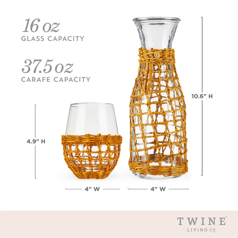 ISLAND STEMLESS WINE GLASS SET