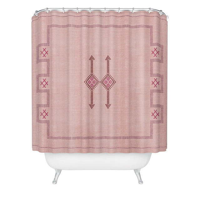 BECKY BAILEY BUNGALOW KILIM SHOWER CURTAIN