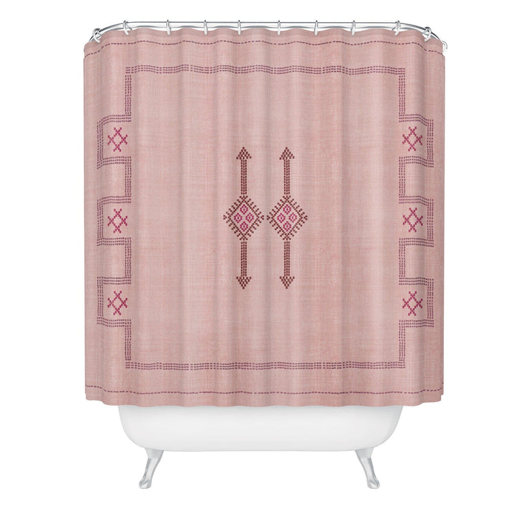 BECKY BAILEY BUNGALOW KILIM SHOWER CURTAIN