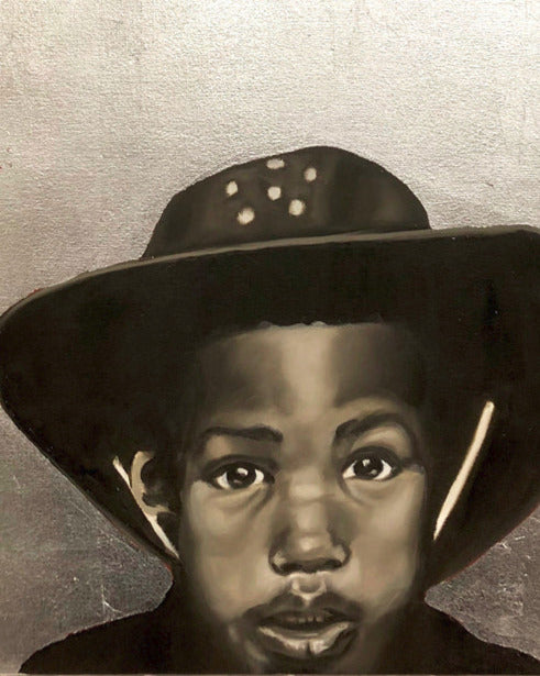 BOY IN HAT by Paul Morin