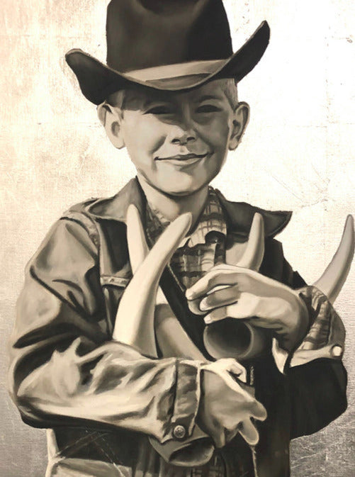 BOY WITH HORNS by Paul Morin