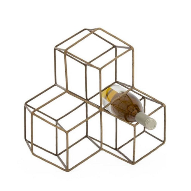 BRASS WINE RACK | ENTERTAINING