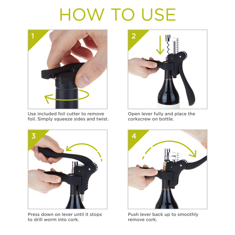 VIRTUOSO LEVER CORKSCREW SET
