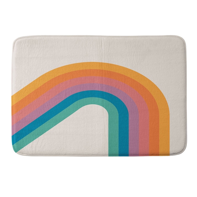 CIRCA78DESIGNS BOCA BENDING BOW MEMORY FOAM BATH MAT