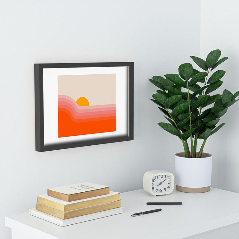 Strawberry Dipper Recessed Framing Rectangle