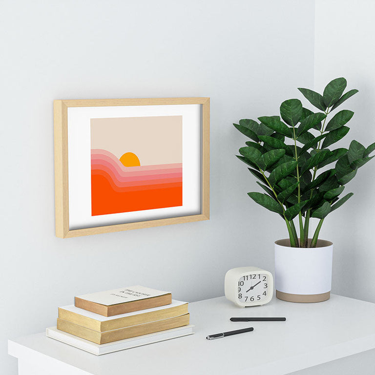 Strawberry Dipper Recessed Framing Rectangle