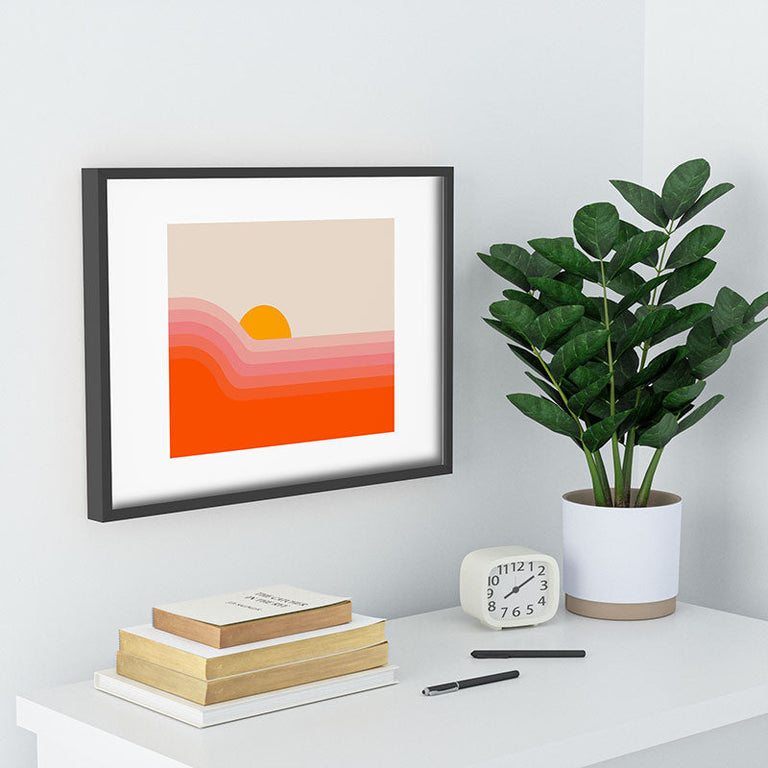 Strawberry Dipper Recessed Framing Rectangle