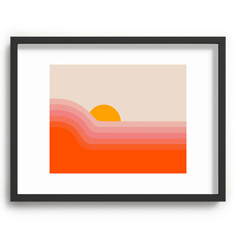 Strawberry Dipper Recessed Framing Rectangle