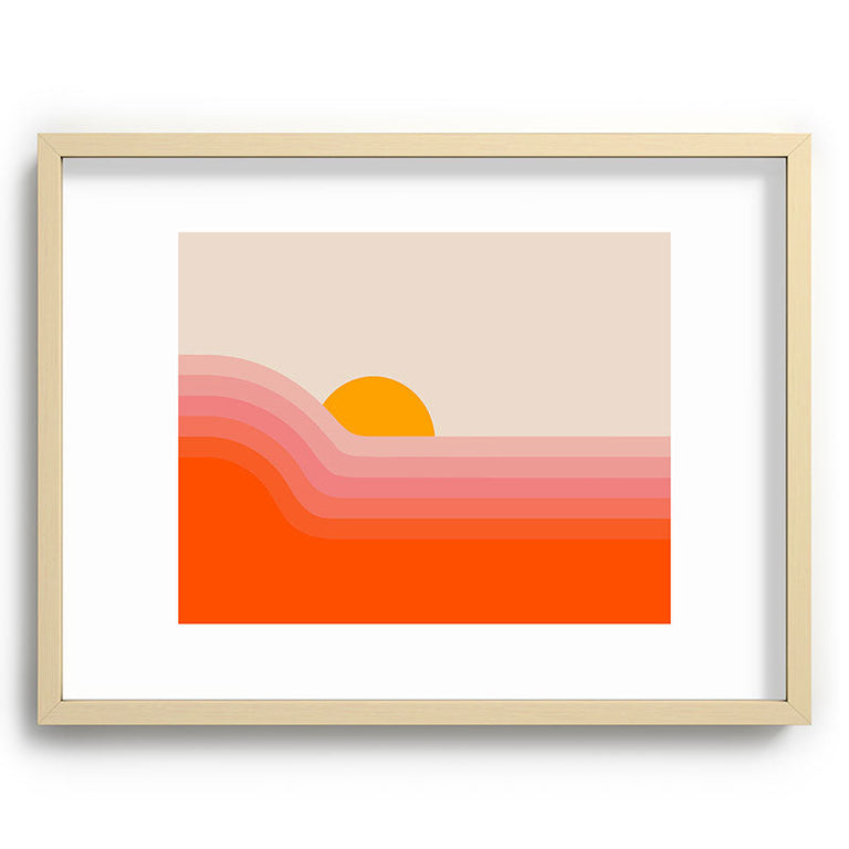 Strawberry Dipper Recessed Framing Rectangle