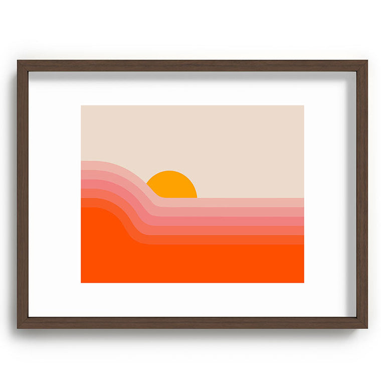 Strawberry Dipper Recessed Framing Rectangle