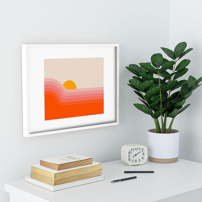 Strawberry Dipper Recessed Framing Rectangle