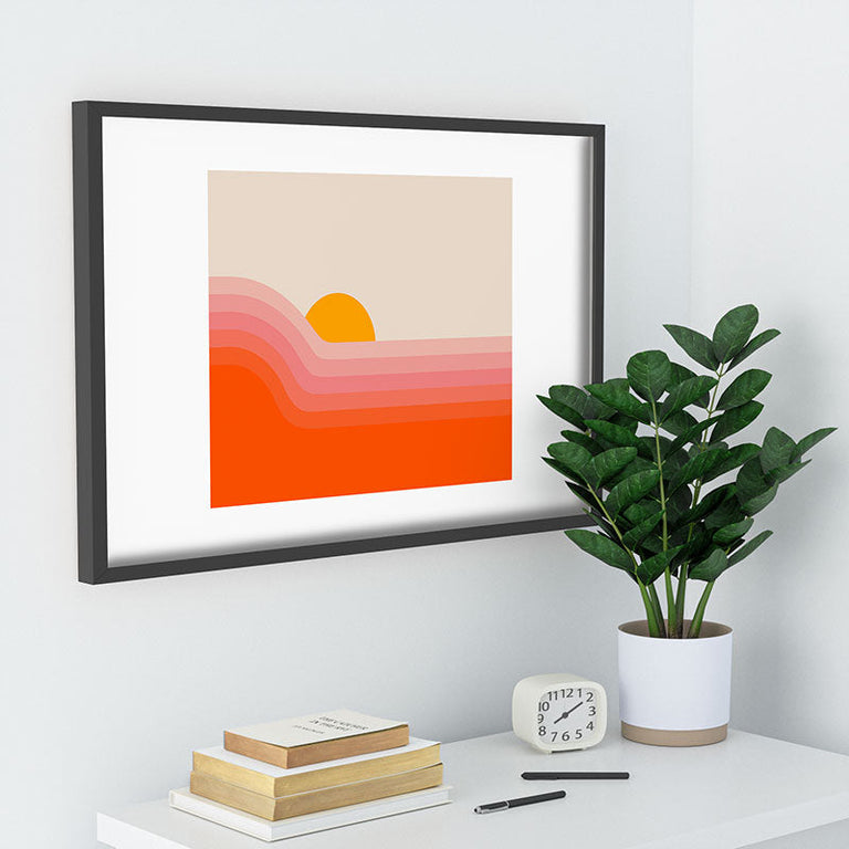 Strawberry Dipper Recessed Framing Rectangle