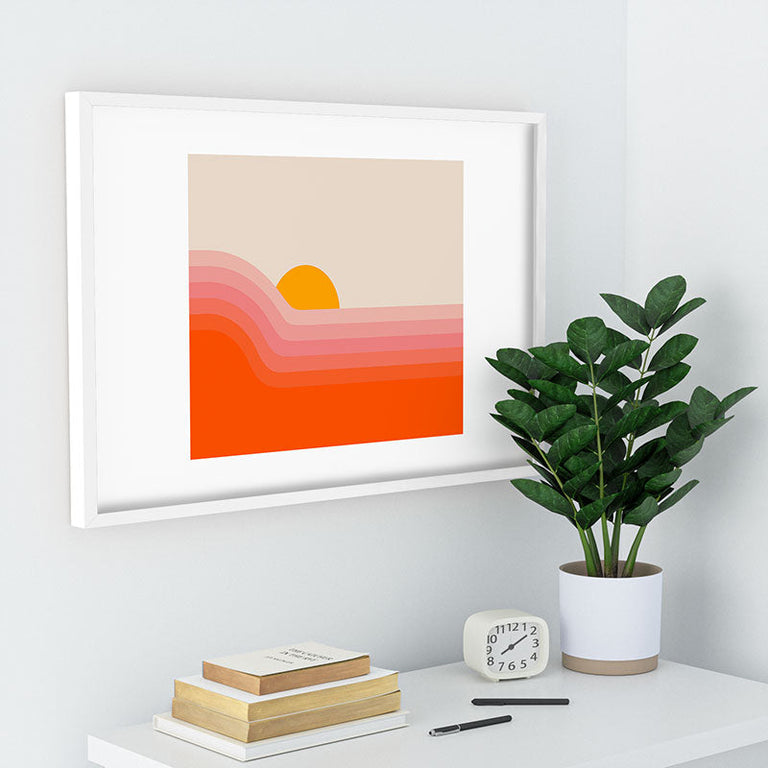 Strawberry Dipper Recessed Framing Rectangle