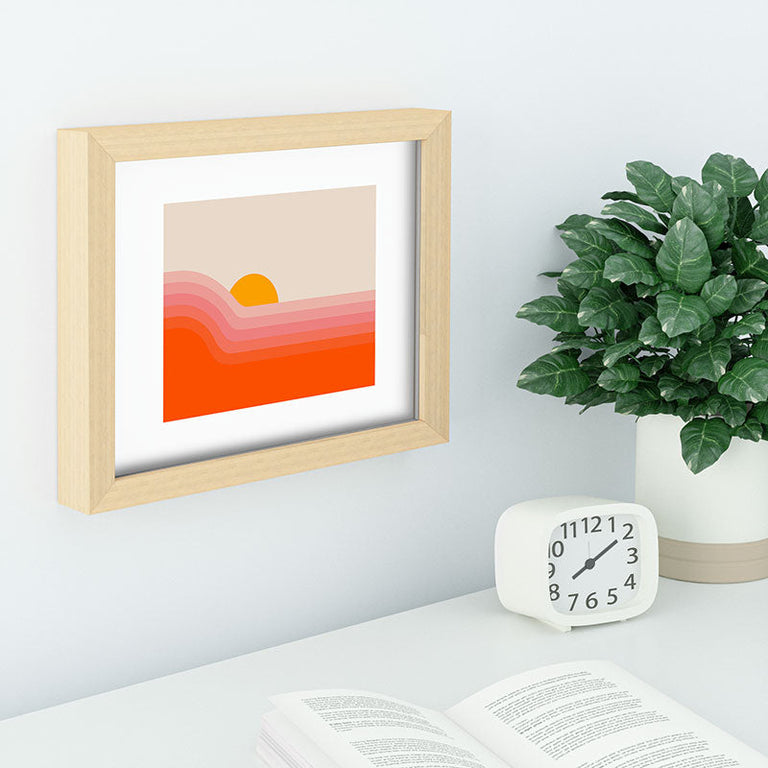 Strawberry Dipper Recessed Framing Rectangle