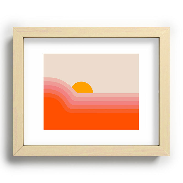 Strawberry Dipper Recessed Framing Rectangle