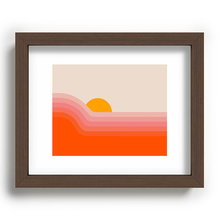 Strawberry Dipper Recessed Framing Rectangle