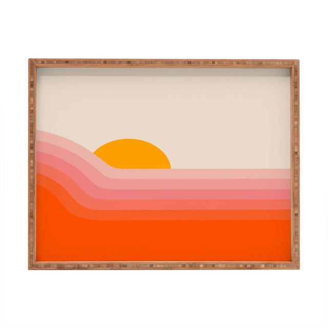 STRAWBERRY DIPPER RECTANGULAR TRAY