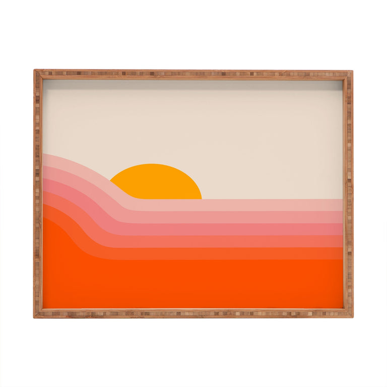 STRAWBERRY DIPPER RECTANGULAR TRAY