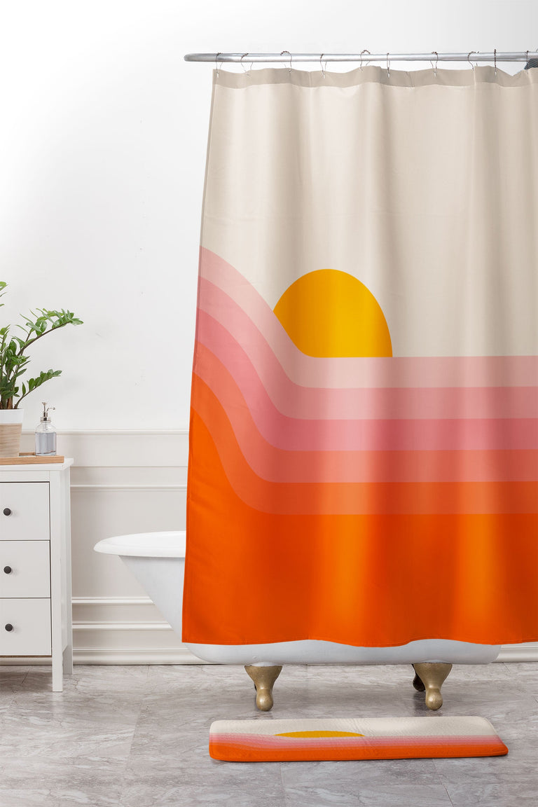 CIRCA78DESIGNS STRAWBERRY DIPPER MEMORY FOAM BATH MAT
