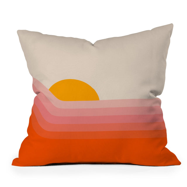 STRAWBERRY DIPPER THROW PILLOW