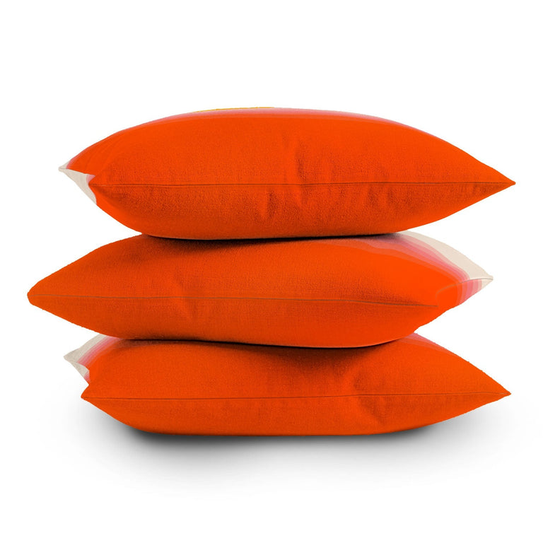 STRAWBERRY DIPPER THROW PILLOW