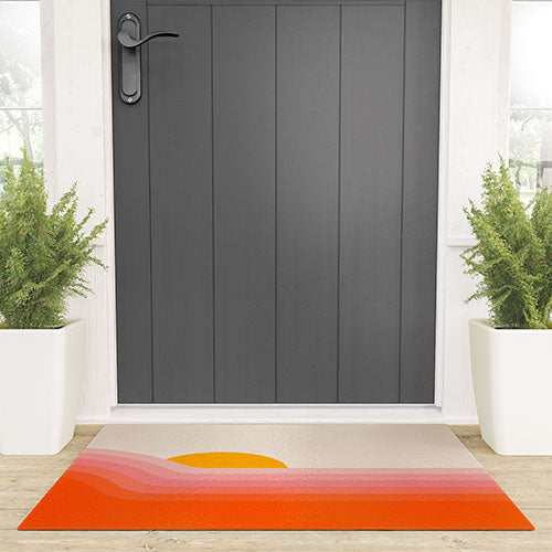 Strawberry Dipper Welcome Mat